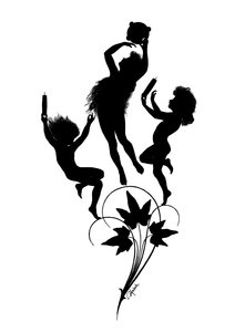 Illustration for Divine Youth by K W Diefenbach